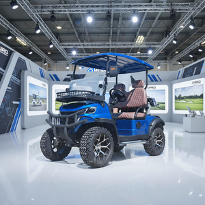 Voiturette de golf électrique personnalisable à énergie nouvelle, vente directe usine, véhicule écologique rechargeable 3-4 places, certifiée CE/<span class=keywords><strong>DOT</strong></span> pour parcours de golf - Product Image 1