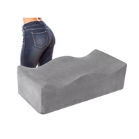 Coussin de siège de voiture multifonctionnel et confortable en forme de U, personnalisable, en mousse à mémoire de forme à soutien rigide, pour la récupération post-opératoire des fessiers