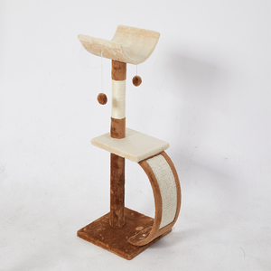laiwopai High end environmental protection indoor solid wood cat climbing frame cat tree cat jumping platform