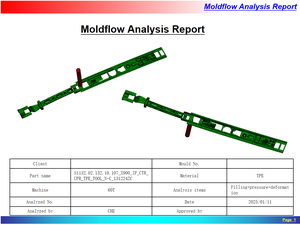 Servicio Profesional de Análisis de Flujo en Moldes de Inyección de Plástico, Simulación de <span class=keywords><strong>Moldflow</strong></span> para Prevenir Problemas de Inyección - Product Image 2