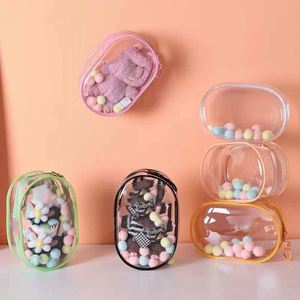 High Quality 15cm Doll Bag Display Bag With Keychain Hanging Random Mysterious Blind Box Storage Bag Transparent PVC Pouch - Product Image 4