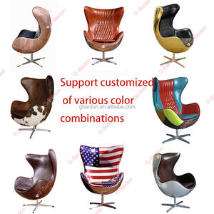 Thiết kế mới chính hãng da trứng ghế gloden hàng không cho nhà nội thất văn phòng cho phòng khách công nghiệp - Product Image 5