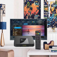 Boîtier IPTV intelligent 2025 avec processeur Allwinner H6 Quad Core, 8 Go de RAM, Android 10, 8K, 64 Go, OTT TX gratuit, Super Amlogic S905 US avec Wi-Fi