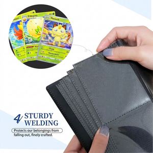 Venta Directa: Álbum de Tarjetas de 4 Paneles, Resistente al Agua y de Alta Transparencia, para Colección de Tarjetas de Anime y Juegos, Álbum de Tarjetas de 4 Paneles - Product Image 3
