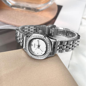 Reloj de Pulsera de Acero con Diamantes de Cuarzo para Mujer, Elegante, de Alta Calidad, Lujoso e Impermeable - Product Image 5