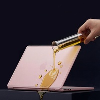 Carcasa Rígida de PC con Diseño de Marco de PC, Protección Total, Anti-amarillamiento, Anti-huellas Dactilares para MACBOOK