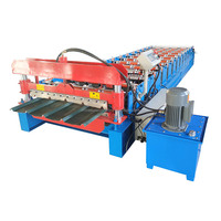 Offre Spéciale : Machine de profilage de tôles trapézoïdales en acier ZhongChao PLC, 1200 mm, avec moteur et pompe, facile à utiliser