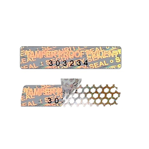 Biểu Tượng Tùy Chỉnh Ảnh Ba Chiều Mã Qr An Ninh Con Dấu Sticker Hiển Nhiên Làm Xáo Xáo Tước Nhãn Với Số <span class=keywords><strong>Serial</strong></span> Và Mã Vạch Mẫu Miễn Phí - Product Image 5