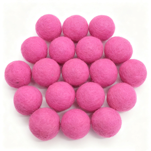 Palline <span class=keywords><strong>di</strong></span> Feltro <span class=keywords><strong>di</strong></span> Lana Premium 100% Naturali Fatte a Mano Decorazione Colorata per Albero <span class=keywords><strong>di</strong></span> <span class=keywords><strong>Natale</strong></span> Feste Fai-da-Te Accessori per Mobiletto Neonato - Product Image 4
