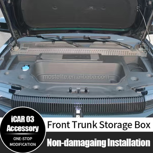 Compartiment de voiture ABS 5 pièces Set Coffre avant Plateau de rangement Boîte pour Chery Icar 03 Accessoires - Product Image 2