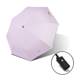 Paraguas Plegable de Tres Secciones de 21 Pulgadas con Revestimiento Negro, Personalizado con Impresión, Totalmente Automático y Resistente al Viento, Regalos Empresariales, Gran Venta QX - Product Image 6