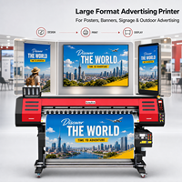 Machine d'impression grand format pour la publicité sur vinyle, bannières et enveloppement de véhicules