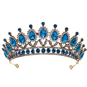 Couronnes <span class=keywords><strong>de</strong></span> Princesse en Gros, Couronnes <span class=keywords><strong>de</strong></span> Mariée Tendance en Alliage avec <span class=keywords><strong>Strass</strong></span>, Bijoux <span class=keywords><strong>de</strong></span> <span class=keywords><strong>Cheveux</strong></span> <span class=keywords><strong>de</strong></span> Mariage - Product Image 6