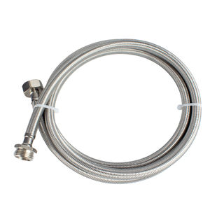 Raccords en acier inoxydable tressé <span class=keywords><strong>F</strong></span> 3/4 Rondelle Tuyau étanche pour buanderie - Product Image 4