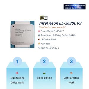 ชุดเมนบอร์ดเดสก์ท็อป X99-P4พลังงานต่ำจาก pandl พร้อมชุด X99คอมโบ Xeon E5 V3 2630L เมนบอร์ด DDR4 ECC RAM X99 Combo Xeon - Product Image 2