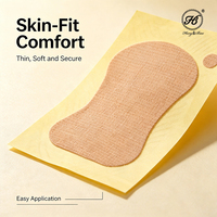 Patchs absorbants pour aisselles HB Brand, doux pour la peau, jetables, auto-adhésifs, en forme de gourde, pour absorber la transpiration sous les aisselles, protège-aisselles.