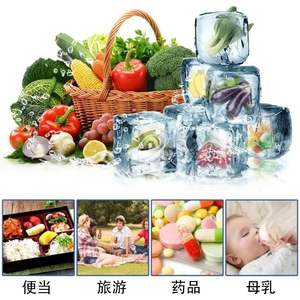 กล่องเก็บความเย็น 8 ลิตร แบบพกพา สำหรับใช้กลางแจ้ง รถยนต์ ตกปลา ปิกนิก รูปทรงสี่เหลี่ยมผืนผ้า วัสดุ PP - Product Image 3