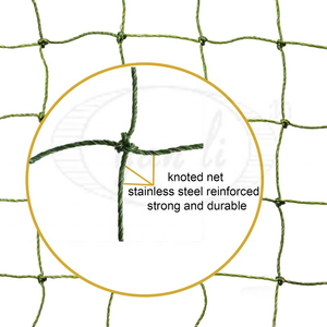 बुना हुआ जाल ग्रीन पीई बिल्ली संरक्षण शुद्ध बालकनी संरक्षण जाल लचीला बिल्ली जाल - Product Image 3