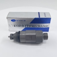 Conjunto de Válvula de Alivio FTB 255-5661 E200B para Excavadora Caterpillar E200B, Control Hidráulico, Repuesto de Posventa, Piezas OEM