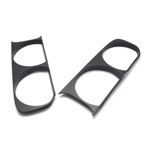 Dodge Challenger Headlight Bezels 2008-2014 <b>ABS</b> Trim Cover Front Light Frame 68051526AA - Product Image 4