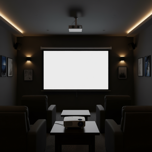 Pantalla de Proyección Manual de 72 Pulgadas Diagonales, Relación de Aspecto 4:3, Modelo de Alta Visibilidad D0100HP5AWW para una Experiencia Visual Óptima - Product Image 2