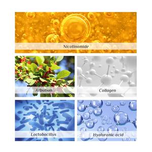 Sérum éclaircissant pour le <span class=keywords><strong>visage</strong></span> à l'arbutine et à <span class=keywords><strong>la</strong></span> niacinamide Anti-âge Correcteur de taches brunes Acide hyaluronique |   Éclaircissement de <span class=keywords><strong>la</strong></span> <span class=keywords><strong>peau</strong></span> Blanchiment Utilisation à domicile - Product Image 3