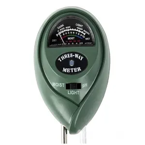 giappone misuratore di umidità Suppliers-Suolo ph tester di Umidità/Luce/pH Test Kit per Indoor/Outdoor Piante Da Fiore di Cura di ph del terreno metro giappone