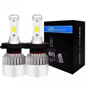 Faros LED COB S2 de Alta Potencia 12V 36W 16000LM H4/H3/H7/H11/H1/9005/9006/880, Luz Antiniebla Universal, 6500K/6000K, 2 Años de Garantía - Product Image 2