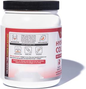 2020 nuovo maggiore assorbimento prodotto negli Stati Uniti, la migliore proteina Halal Premium, pesce vegetale idrolizzato, polvere di peptidi di collagene - Product Image 1