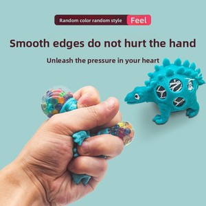 Cross-border Hot-selling Creative Stress-relieving Soft Silicone Dinosaur <b>Squishy</b> Toy for Youth (7-14 Years) Wholesale - Product Image 3