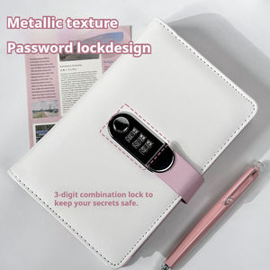 Оптовый блокнот А6 с кодовым замком – высококачественный тетрадь на 120 листов для студентов - Product Image 2