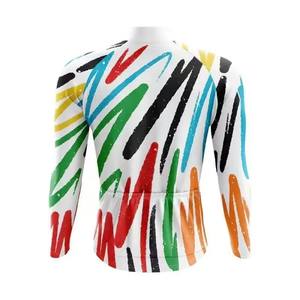 Maillot de Ciclismo Zede Personalizado con Estampado de Graffiti a Color, de Secado Rápido, Ligero, Transpirable y Resistente al Viento, en Varios Colores para Ciclistas - Product Image 6