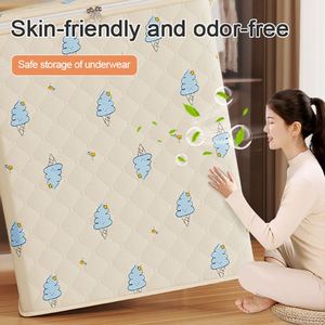 120L Large Storage Bags Set Non-Woven Fabric <b>Quilt</b> Organizer Foldable Clothing Luggage Carrying Bag - Product Image 3