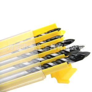 Brocas de Carburo de 6, 8, 10 y 12 mm, Métricas, para Azulejos, Paredes y Cerámica, con Vástago Recto, Rosca Derecha, Estándar DIN - Product Image 3