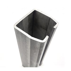 Canal <span class=keywords><strong>C</strong></span> de acero inoxidable Dimensión de acero por riel de guía laminado en frío para puerta Vía de puerta en voladizo Tamaños OEM Proveedor XAK - Product Image 2