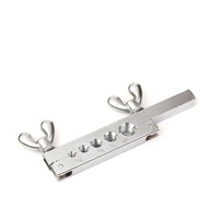 Kit de Herramientas de Abocardado de 5 Orificios con Cortatubos, Juego de Expansión y Reducción de Tubos para Cobre, Aluminio y Tuberías de Frenos