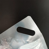 Pochette souple transparente personnalisée de haute qualité avec bec verseur pour emballage de boissons liquides