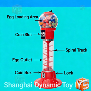 Cápsulas vazias ZDYS em conformidade com RoHS, com baixo MOQ, para máquinas de venda automática de brinquedos, fabricadas na China. - Product Image 3