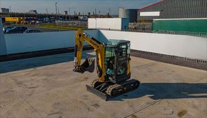 Mini-excavatrice sur chenilles SE27SR SE17SR 2,8 tonnes, petite machine de terrassement en bon état avec moteur Yanmar - Product Image 5