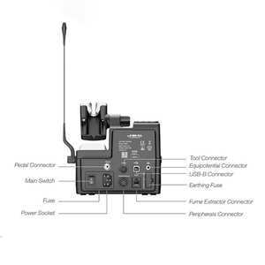 Estación <span class=keywords><strong>de</strong></span> Soldadura Digital <span class=keywords><strong>JBC</strong></span> CDEB T245 230V Original <span class=keywords><strong>de</strong></span> Alta Calidad, Mango <span class=keywords><strong>de</strong></span> Precisión Auxiliar para Soldadura General - Product Image 3