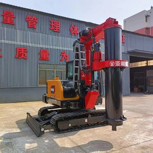 파일 기초용 소형 효율적인 유압 로타리 드릴링 장비 건설 기계 1 년 보증 PLC 기어 코어 - Product Image 5