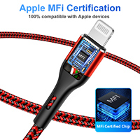 Câble de chargeur tressé en nylon anti-fracture pour iphone Câble de charge rapide Câble Micro Usb pour Iphone