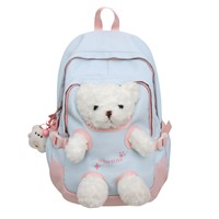 Mochilas Escolares Modernas para Niñas al por Mayor, Bolsos de Muñecas para Estudiantes de Primaria y Secundaria de Alto Nivel Estético