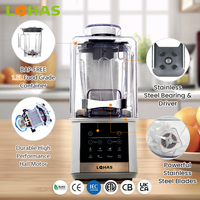 Lohas High Speed Heavy Duty Vacuüm Blender Commerciële Elektrische Mixer Grinder Smoothie Maker Fruit Juicer Keukenapparatuur
