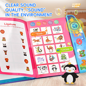 Jinming enfants illumination lecture cognitive sons <span class=keywords><strong>livre</strong></span> <span class=keywords><strong>audio</strong></span> apprentissage précoce éducation <span class=keywords><strong>livre</strong></span> d'histoire pour bébé - Product Image 5