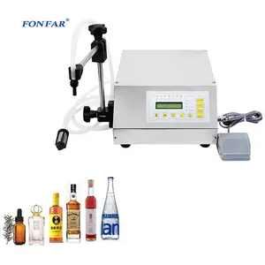 Gfk-160 Digital Control Liquid Glucose Filler 5-3500ml Wine Water Beverage Bottle Beer Filling Machine