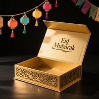 Boîte de luxe personnalisée en carton rigide magnétique pour dattes, fabrication en usine à faible MOQ, idéale pour le Ramadan