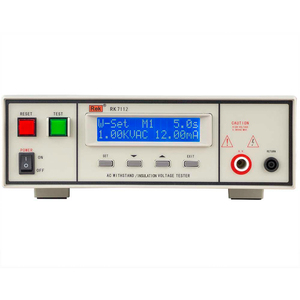 Testeur d'isolement RK7112 <span class=keywords><strong>Hipot</strong></span> 5kV 12mA <span class=keywords><strong>programmable</strong></span> AC/DC avec interface PLC - Product Image 1