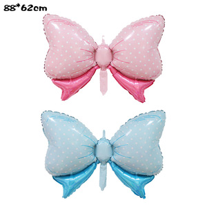 Nuevo Globo de Aluminio con Forma de Lazo Grande <span class=keywords><strong>HelloBABY</strong></span> para Decoración de Bebés, Cumpleaños, Revelación de Sexo - Product Image 1