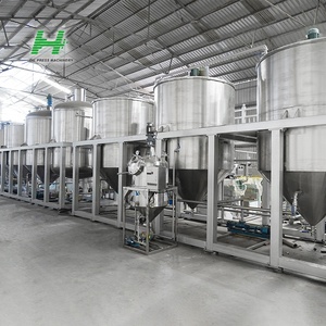 Équipement de raffinerie d'huile comestible entièrement continu 5TPD, ligne de production de raffinerie d'huile de soja, machine de raffinerie d'huile de cuisson - Product Image 5